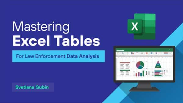 Master Excel Tables Now - Spatial Analysis Etc